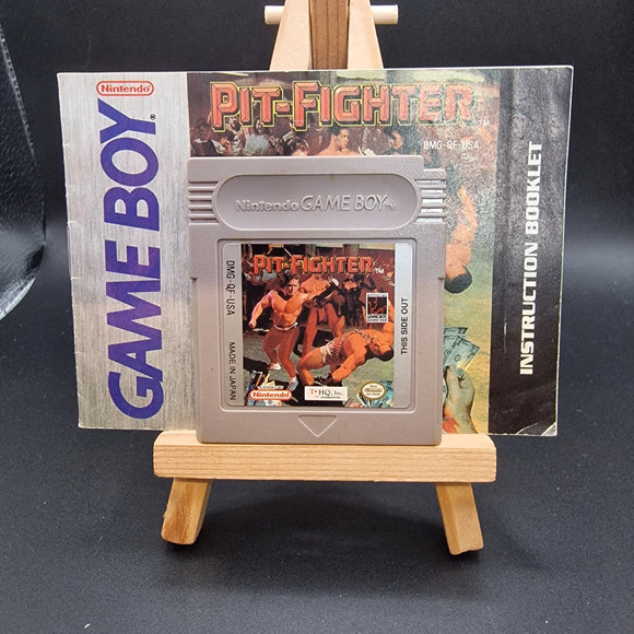Gameboy - Pit Fighter - Cart + Instructions