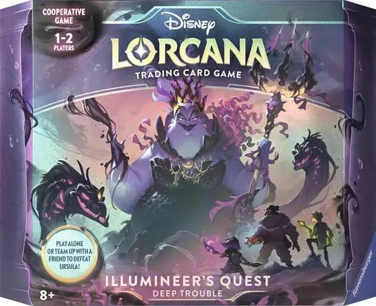 Disney Lorcana TCG Ursula's Return Set 4 - Deep Trouble Illumineers Quest