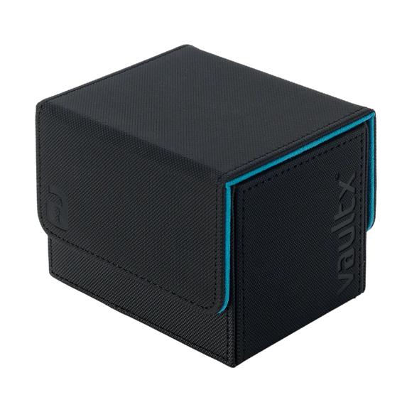 VaultX - Sideloading Deck Box 100+: Black/Blue
