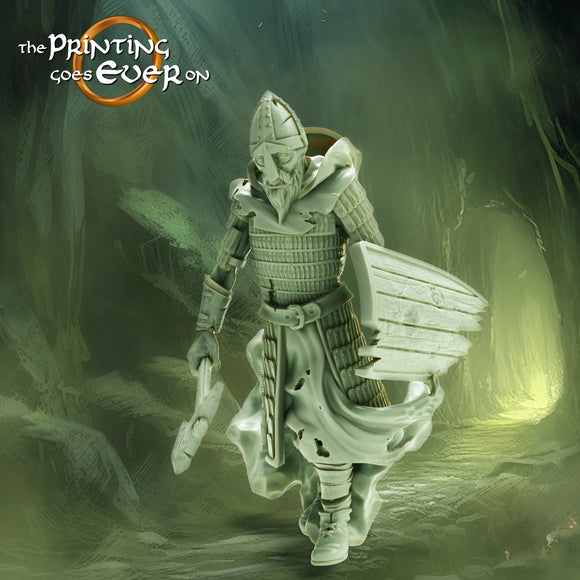 Ghost Warrior B - The Printing Goes Ever On - Great for use with MESBG, D&D, RPG's....