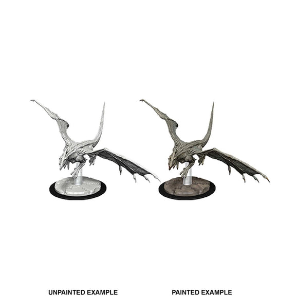 Young White Dragon - D&D Nolzur's Marvelous Unpainted Miniatures - Pro Tech 