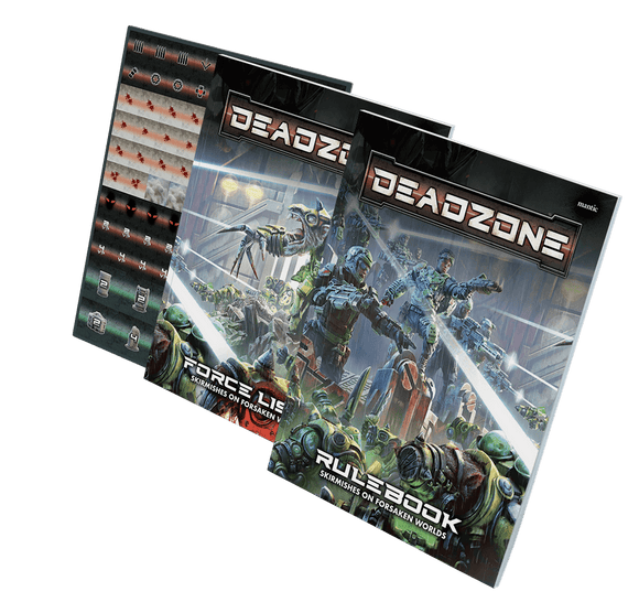 Deadzone 3rd Edition Rulebooks and Counter Sheet Pack - Pro Tech 
