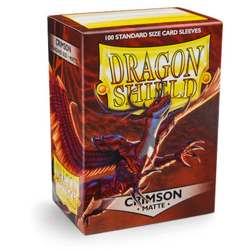 Dragon Shield Matte - Crimson
