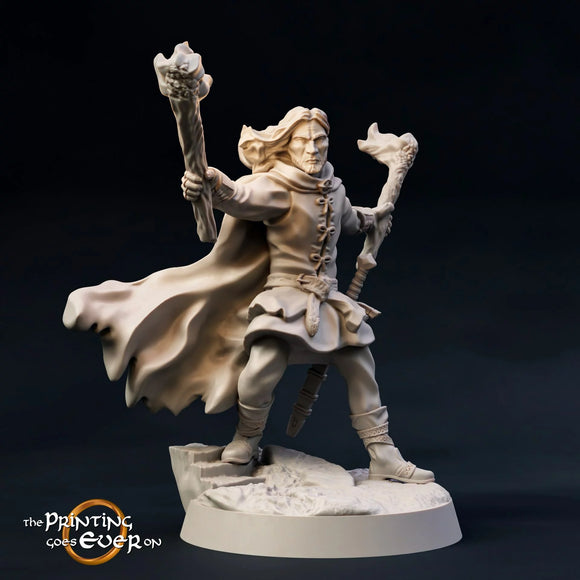 Aranglor with Torches - The Printing Goes Ever On - Great for use with MESBG, D&D, RPG's....