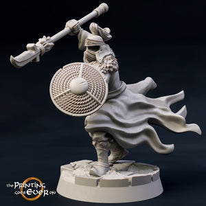 Dark Spearman - The Printing Goes Ever On - Great for use with MESBG, D&D, RPG's....
