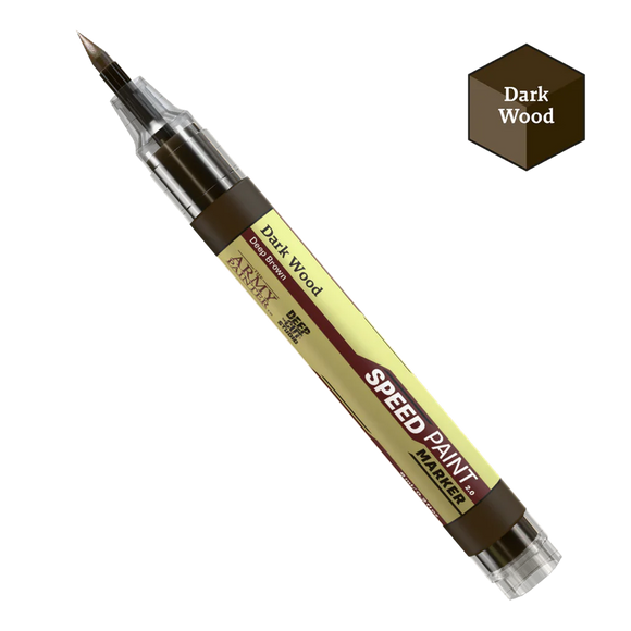 Speedpaint Marker: Dark Wood