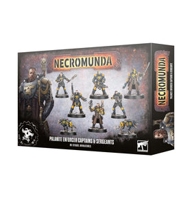 Necromunda: Palanite Enforcer Captains And Sergeants