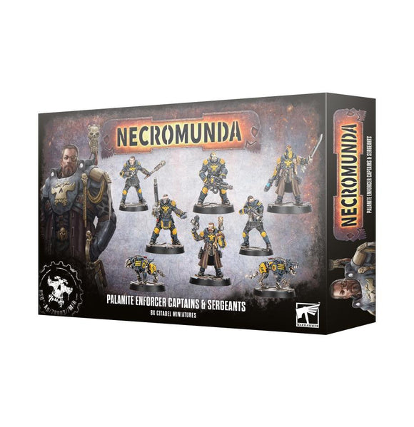 Necromunda: Palanite Enforcer Captains And Sergeants