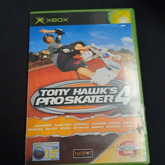 XBOX Original - Tony Hawks Pro Skater 4