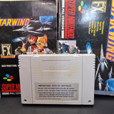 Super Nintendo SNES - Star Wing - Boxed + Instructions