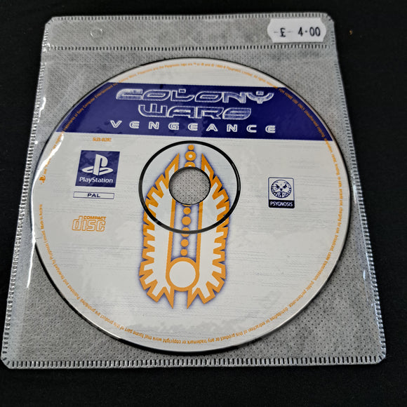 Playstation 1 - Colony Wars Vengence -disc only