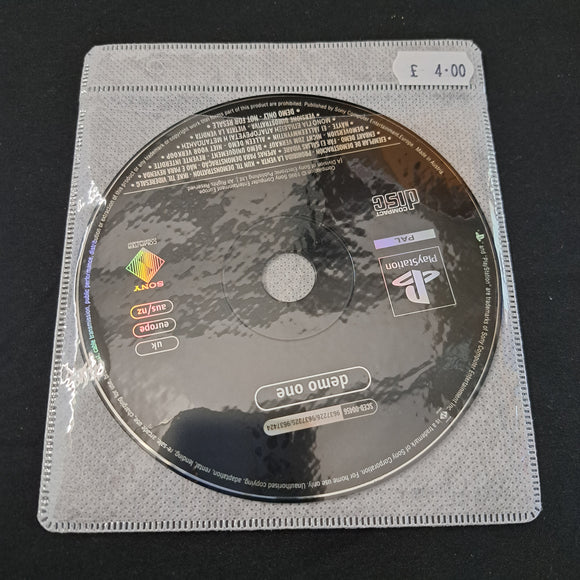 Playstation 1 - Demo one - disc only