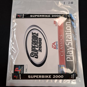 Playstation 1 - Superbike 2000 - No Case