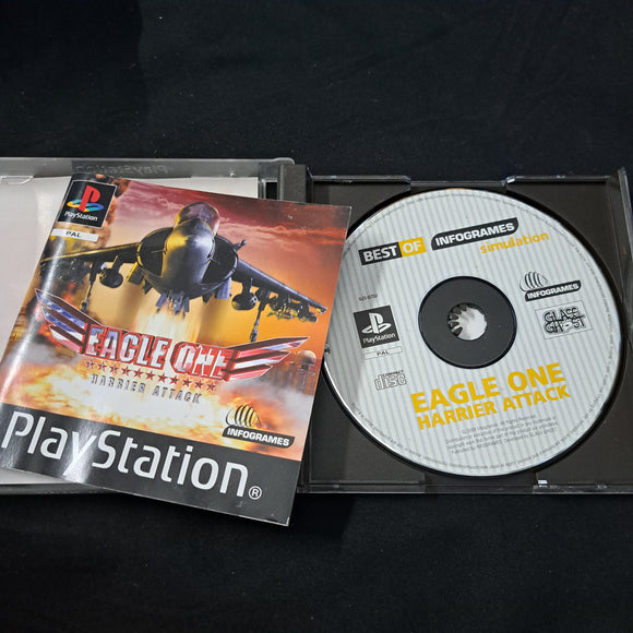 Playstation 1 - Eagle One Harrier Attack - In Case
