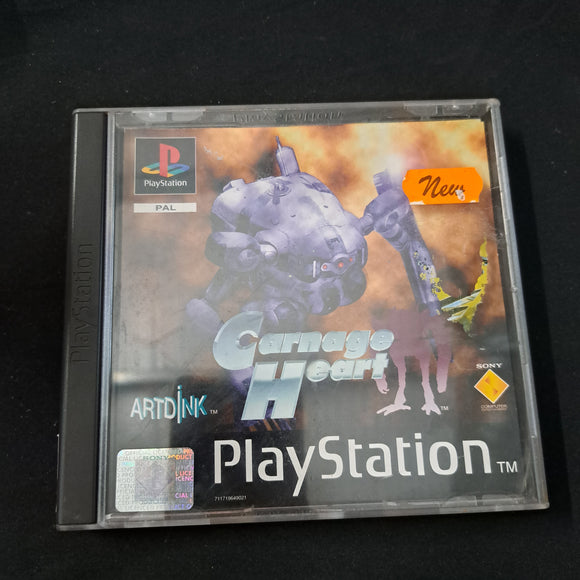 Playstation 1 - Carnage Heart - In Case