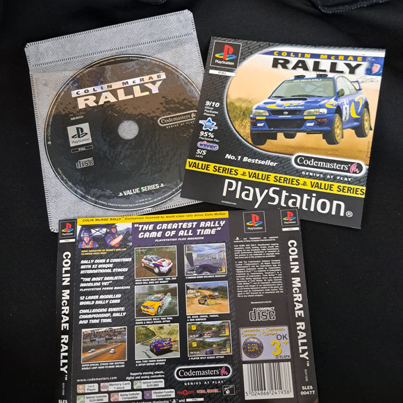 Playstation 1 - Colin McRae Rally - No Case