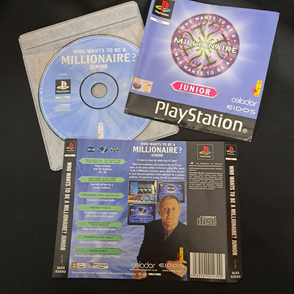 Playstation 1 -  Who Wants to be a Millionaire Junior - No Case