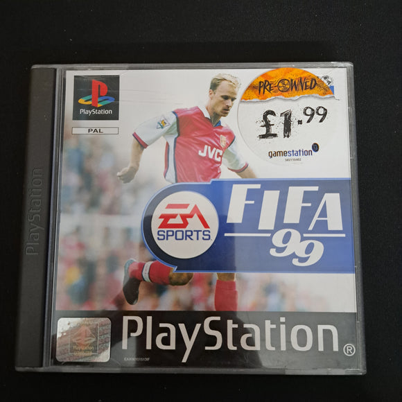 Playstation 1 - FIFA 99- In Case