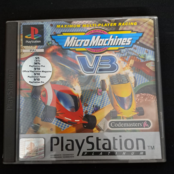 Playstation 1 - MicroMachines V3 - In Case #2