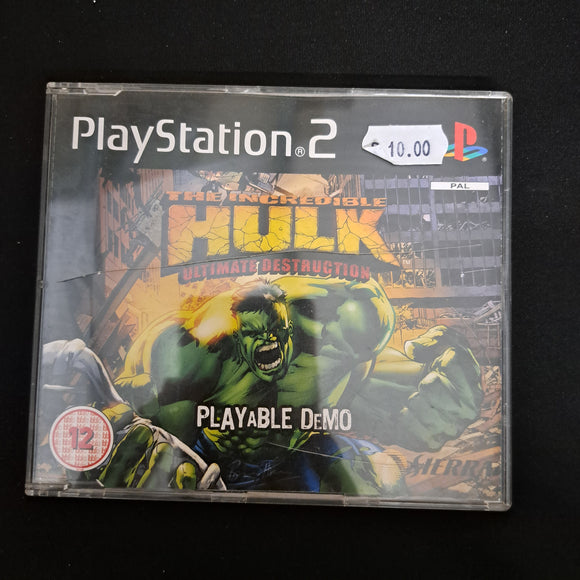 Playstation 1 - The incredible Hulk- In Case