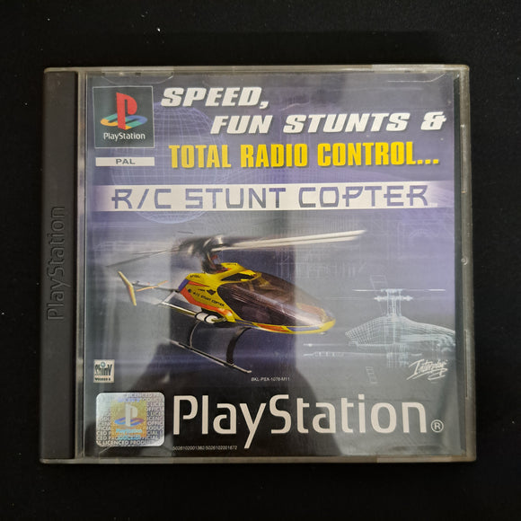 Playstation 1 - R/C Stunt Copter - In Case
