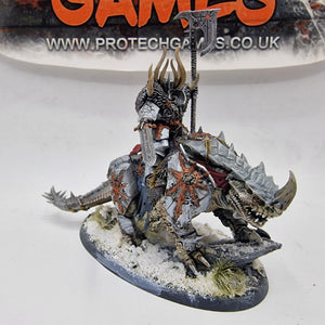 Age Of Sigmar - Slaves to Darkness - Chaos Lord on Karkadrak #17005