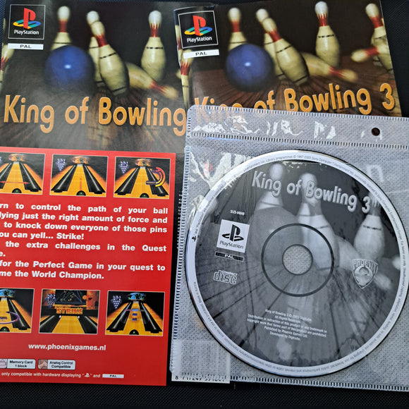 Playstation 1 -  King of Bowling 3 - No Case