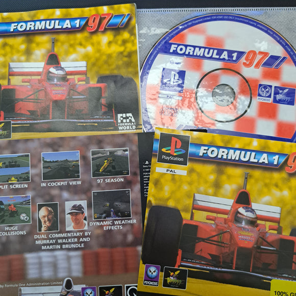 Playstation 1 - Formula 1 97 - No Case