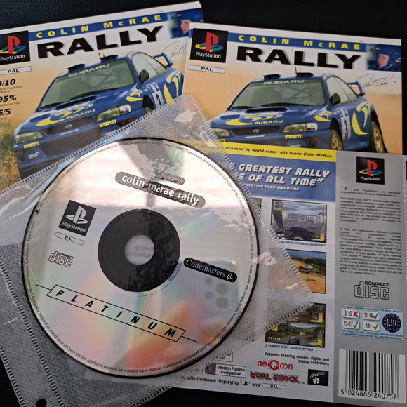 Playstation 1 - Colin Mcrae Rally - No Case #2