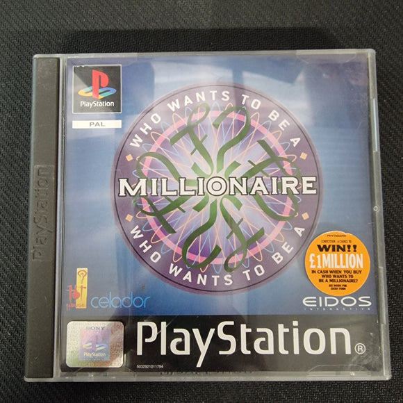 Playstation 1 - Who wants to be a millionaire - In Case #3