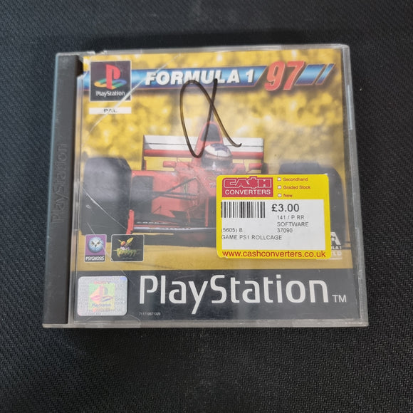 Playstation 1 -Formula 1 97- In Case