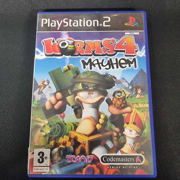 Playstation 2 - Worms 4 Mayhem