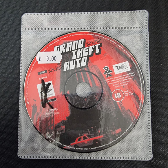 Playstation 1 - Grand Theft Auto - disc only