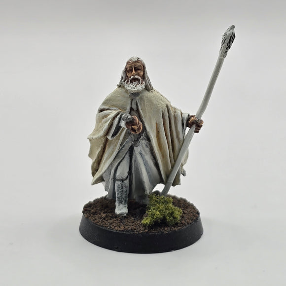 MESBG - Gandalf The White Pellenor Field (Metal) #17806