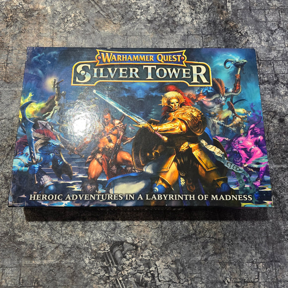 Warhammer Quest: Silver Tower Part Built/Painted #17907