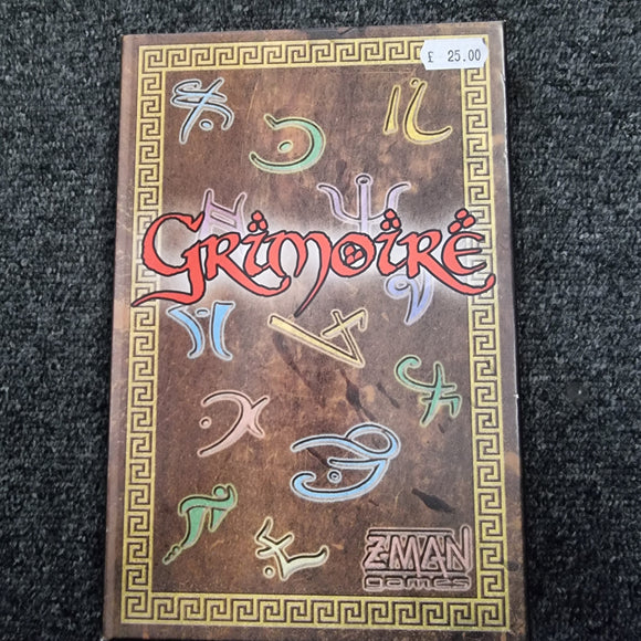 Second Hand Board Game - Grimoire