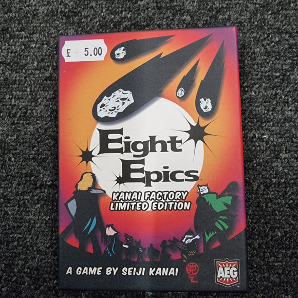 Second Hand Board Game - Eight Epics