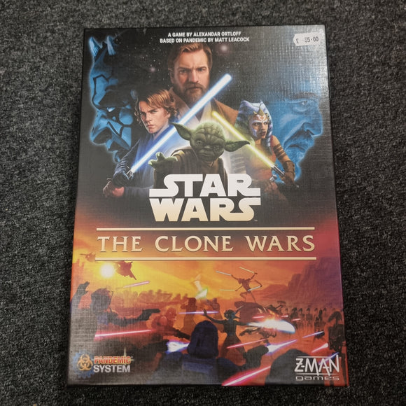 Second Hand Board Game - Starwars The Clone Wars