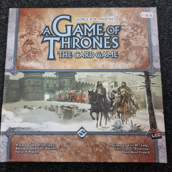 Second Hand Board Game - Game of Thrones Card Game
