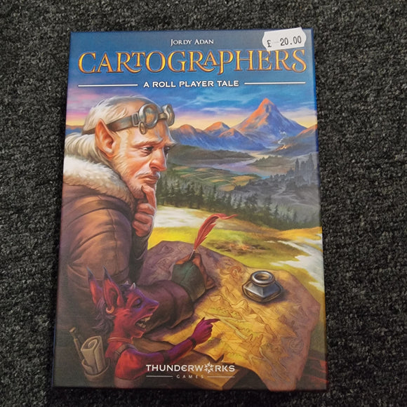 Second Hand Board Game -Cartographers