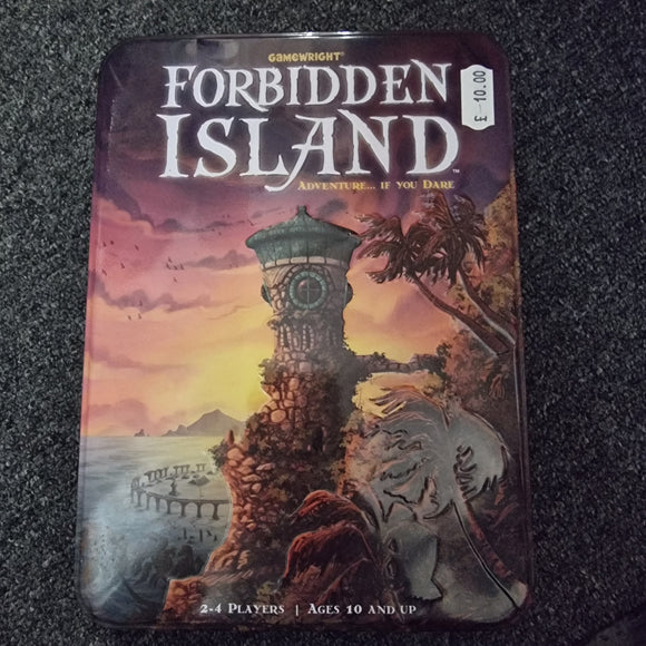 Second Hand Board Game - Forbidden Island