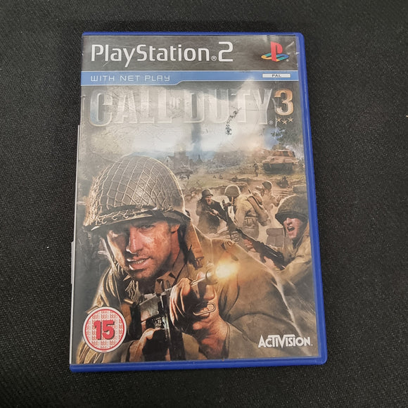 Playstation 2 -Call of Duty 3