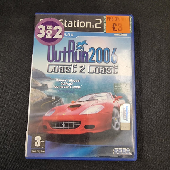 Playstation 2 - Outrun 2006 Coast 2 Coast