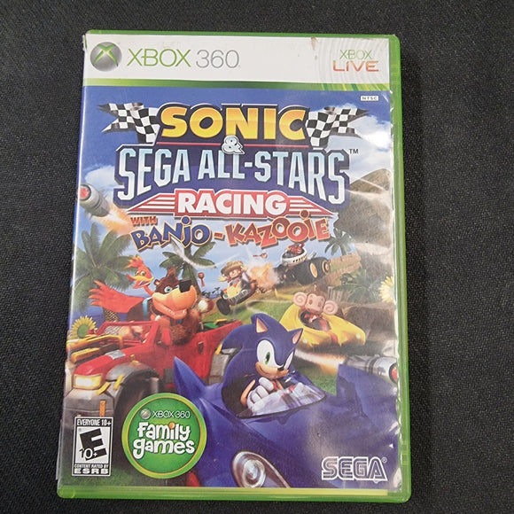 XBOX 360 - Sonic & Sega all Stars Racing #18472