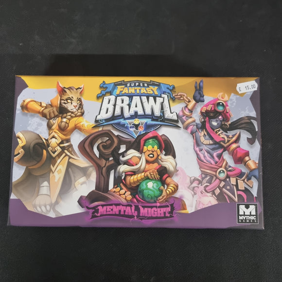 Second Hand Board Game - Super Fantasy Brawl Mental Might Expansion