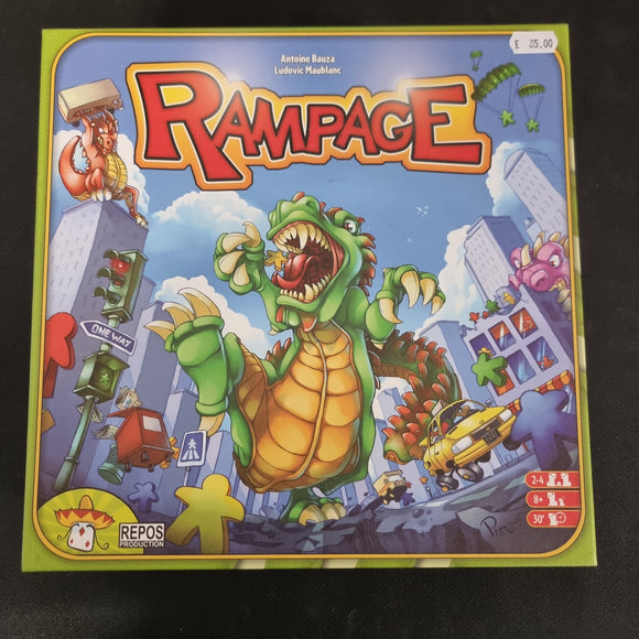 Second Hand Board Game - Rampage
