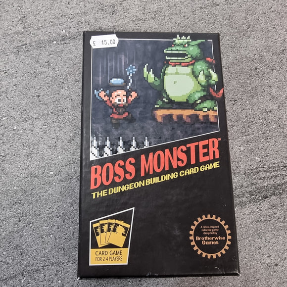 Second Hand Board Game - Boss Monster the dungeon building card game