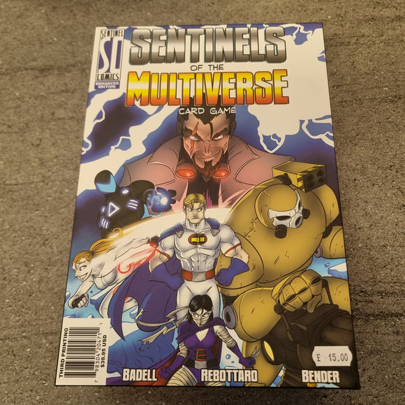 Second Hand Board Game - Sentinels of the Multiverse Card Game