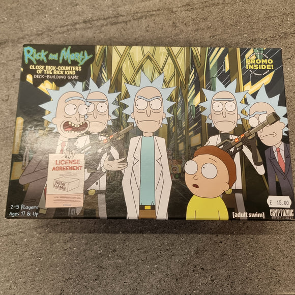 Second Hand Board Game - Rick and Morty close rick counters
