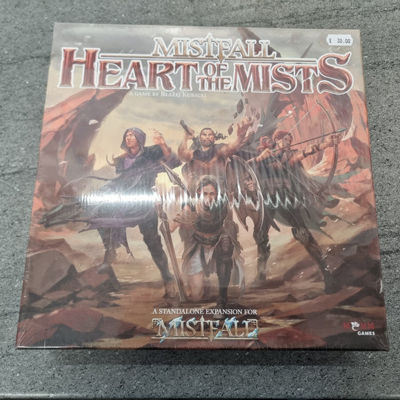 Second Hand Board Game - Mistfall Heart of the Mists (Sealed)